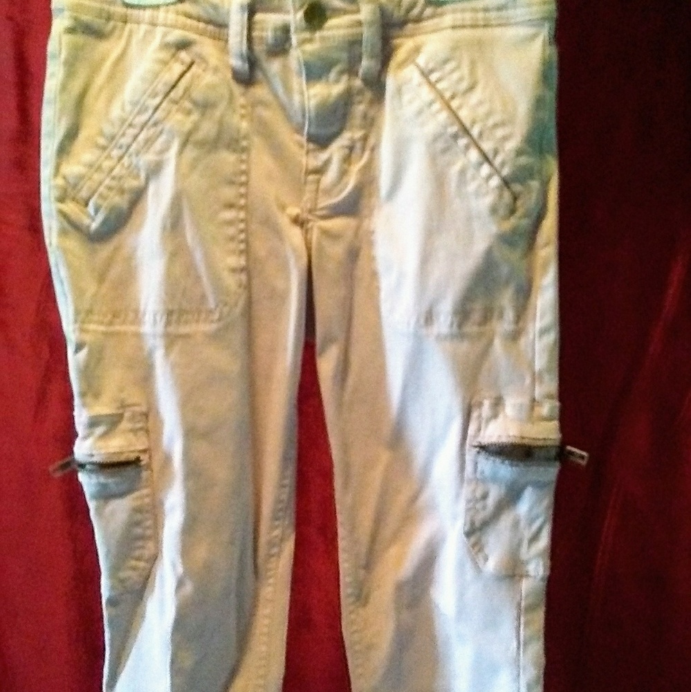 Mossimo Supply Co. Pink Zipper Pants